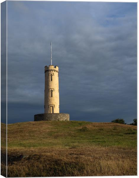 Tower at House of the Binns Canvas Print by Emma Dickson