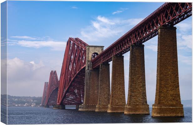 Forth Rail Bridge Canvas Print by Steven Lennie