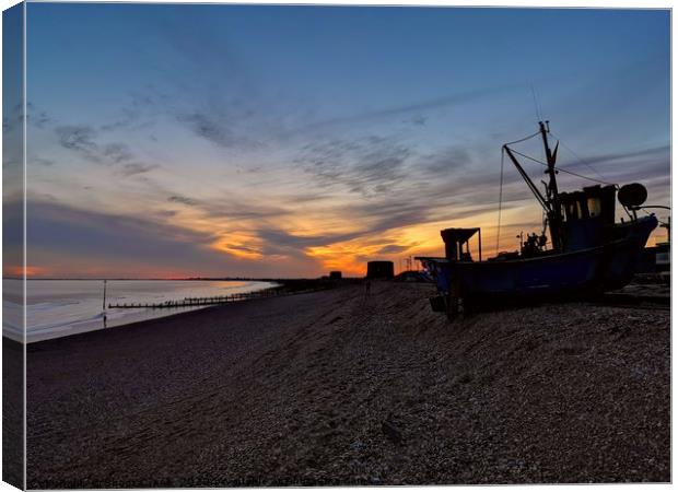 The Glowing Man Canvas Print by Shoot Creek