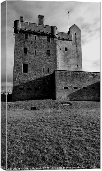 Broughty Castle Canvas Print by Andy Brownlie