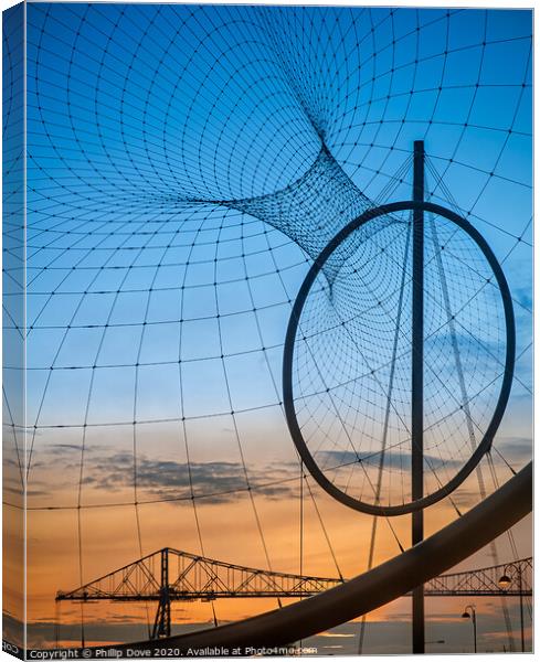 Middlesbrough Temenos Canvas Print by Phillip Dove LRPS