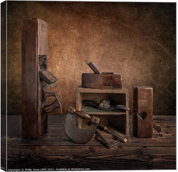 Tool Shed Still Life Canvas Print by Phillip Dove LRPS