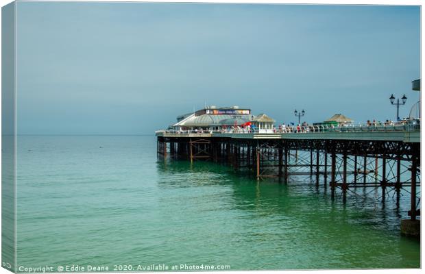 Cromer pier & theatre Canvas Print by Eddie Deane