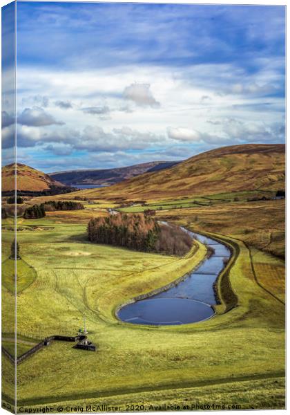 St Marys Loch Canvas Print by Craig McAllister