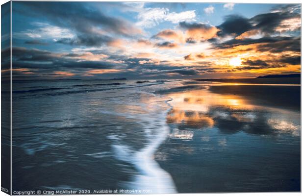 Morning first light Canvas Print by Craig McAllister