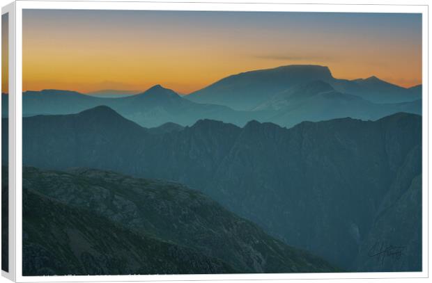 Layers of Ben Nevis Canvas Print by Scotland's Scenery