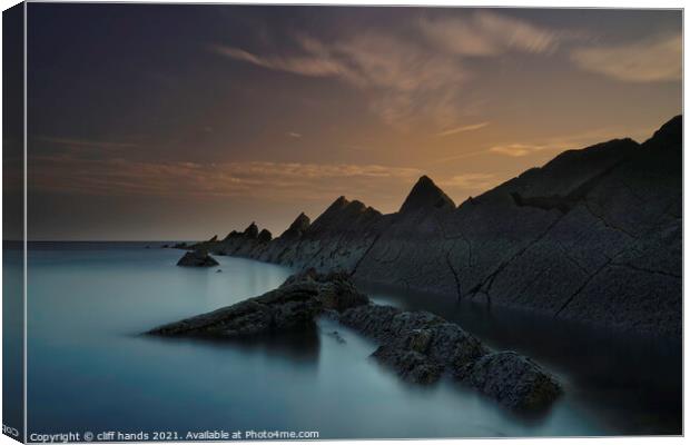 Dragons Tail. Canvas Print by Scotland's Scenery