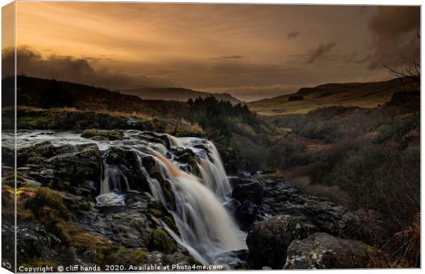 loup of fintry Canvas Print by Scotland's Scenery