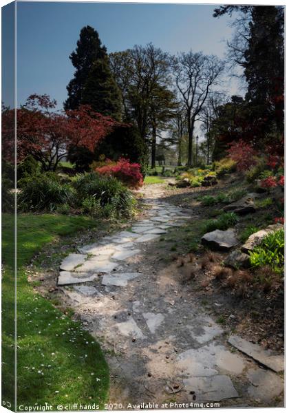 Pathway to Bliss Canvas Print by Scotland's Scenery