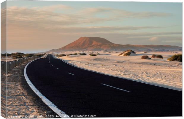 Endless Road Canvas Print by Scotland's Scenery