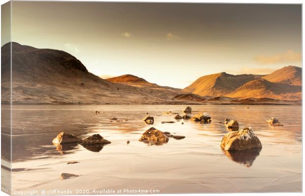 Rannoch mor, Highlands, Scotland. Canvas Print by Scotland's Scenery