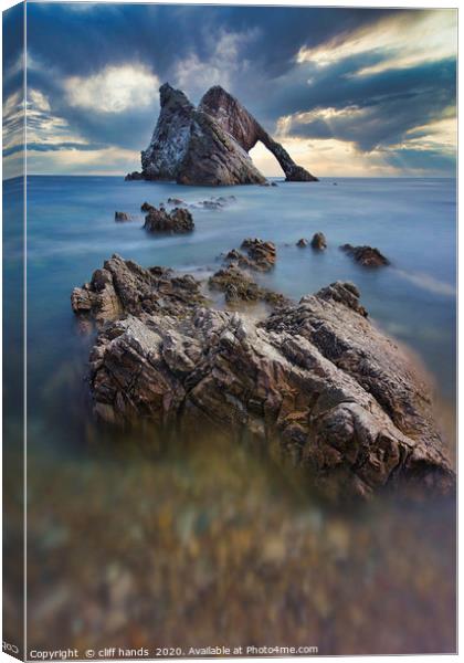 Bow Fiddle Rock Canvas Print by Scotland's Scenery