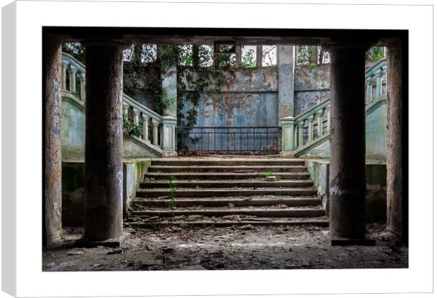 Grand Entrance Canvas Print by Jade Brimfield