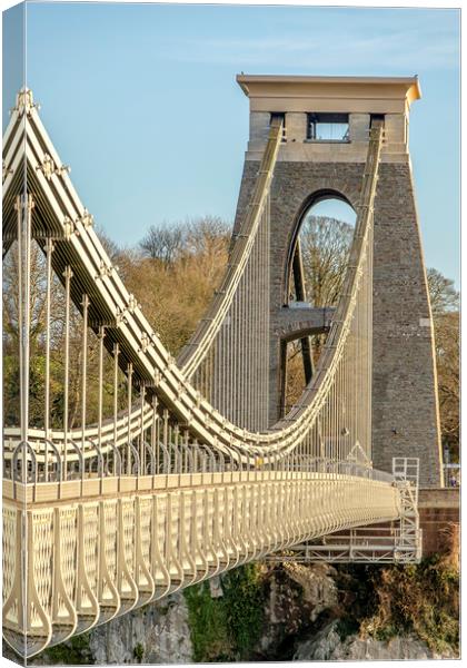 Clifton Suspension Bridge, Bristol Canvas Print by Shaun Davey