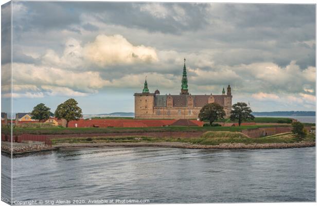 Kronborg is the mysterious castle of Hamlet Canvas Print by Stig Alenäs