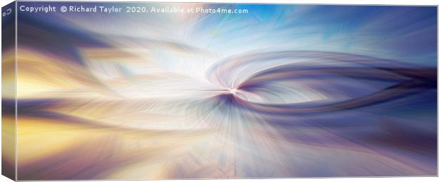 Sunrise Twirl Canvas Print by Richard Taylor