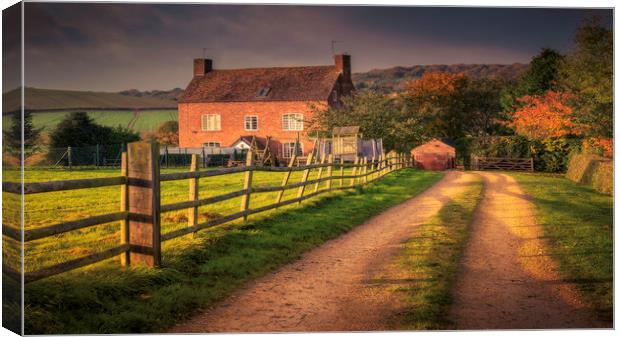 Rural lanscape Canvas Print by Bart Machaj