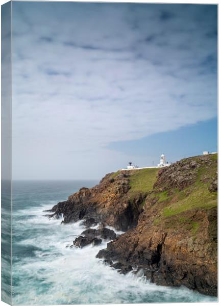 Rugged Coastline, Cornwall Canvas Print by Mick Blakey