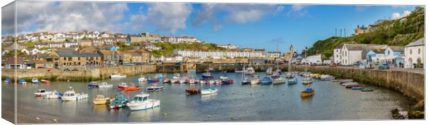Porthleven Harbour, Cornwall Canvas Print by Mick Blakey