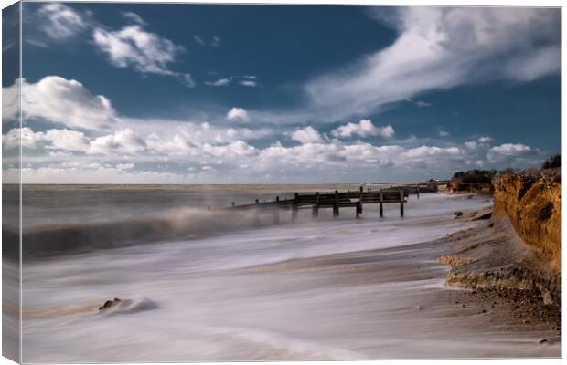 Waves Canvas Print by Mark Jones