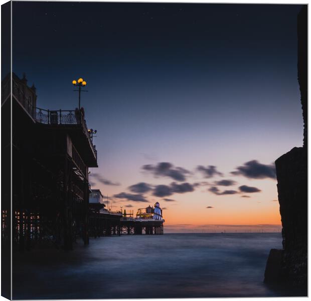 Twilight Magic at Brighton Pier Canvas Print by Mark Jones