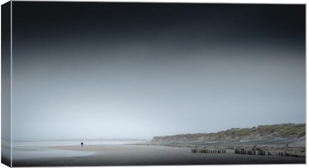 West Wittering Canvas Print by Mark Jones