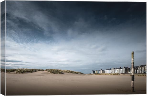 Barmouth Seafront Canvas Print by Mark Jones