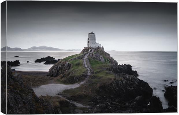 Tŵr Mawr Lighthouse Canvas Print by Mark Jones