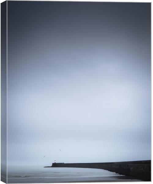 Newhaven Harbour  Canvas Print by Mark Jones