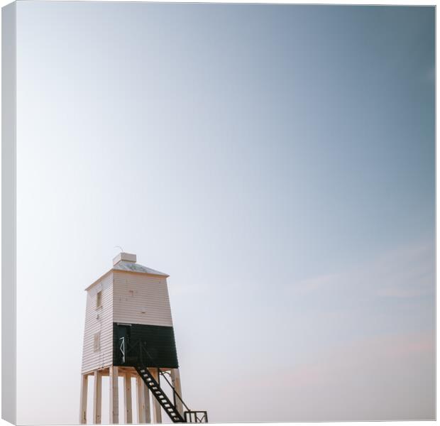 Burnham on Sea Lighthouse Canvas Print by Mark Jones