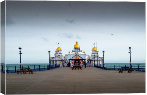 Eastbourne Pier Canvas Print by Mark Jones