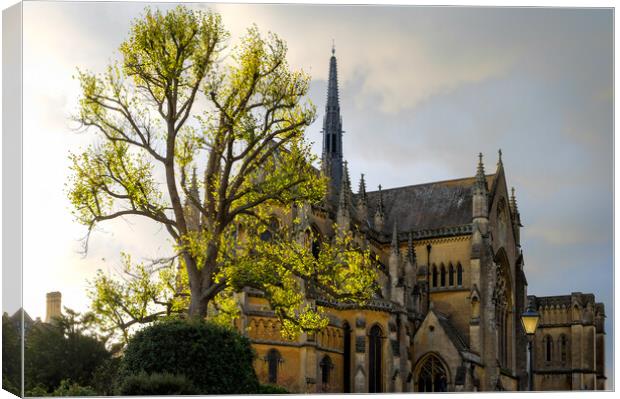 Arundel Cathedral Canvas Print by Mark Jones