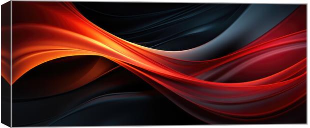 Organic Balance Abstract patterns - abstract background composit Canvas Print by Erik Lattwein