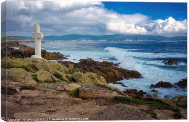 View of the Coast of Death, Galicia - 5 Canvas Print by Jordi Carrio