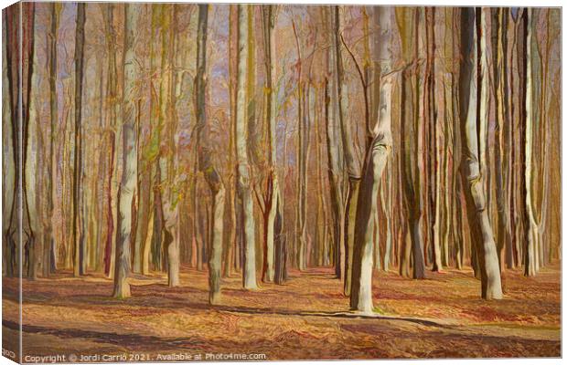 Autumn Symphony - CR2112-6423-PIN Canvas Print by Jordi Carrio