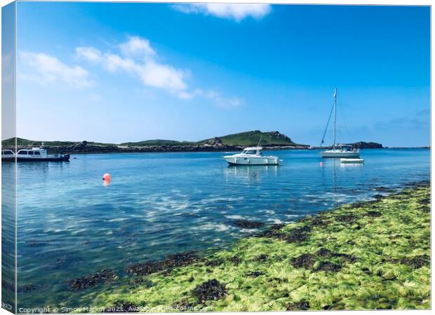 St Martins, Isles of Scilly Canvas Print by Simon Marlow