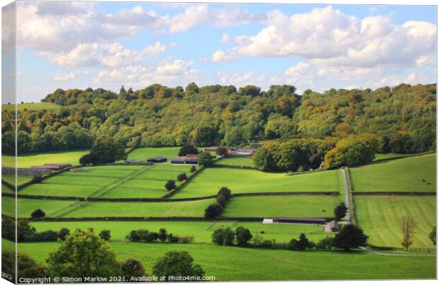 Majestic Beacon Hill view Canvas Print by Simon Marlow