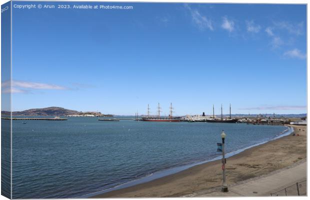 Maritime Museum of San Francisco California Canvas Print by Arun 