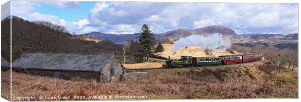 Lyd at Barn. Canvas Print by mark baker