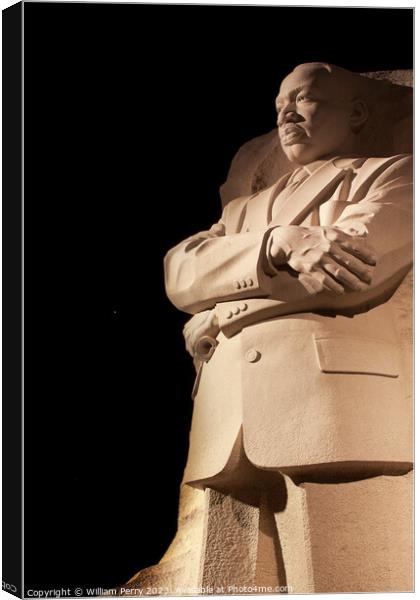 Martin Luther King Memorial Venus, Jupiter and Stars and Venus i Canvas Print by William Perry