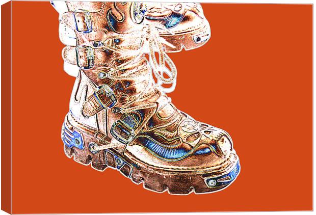 Fill yer Boots Canvas Print by Wayne Molyneux