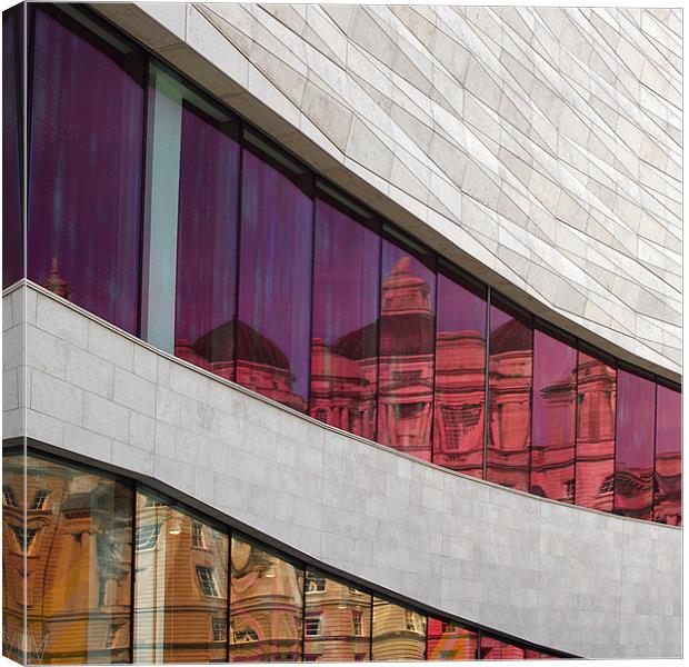Museum of Liverpool facade Canvas Print by Wayne Molyneux