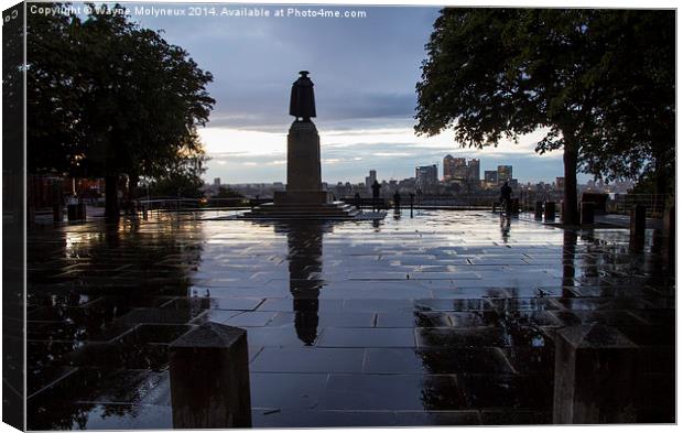  General Wolfe on Greenwich Hill Canvas Print by Wayne Molyneux