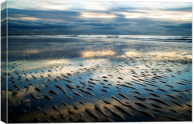 Rippling Sands Canvas Print by Wayne Molyneux