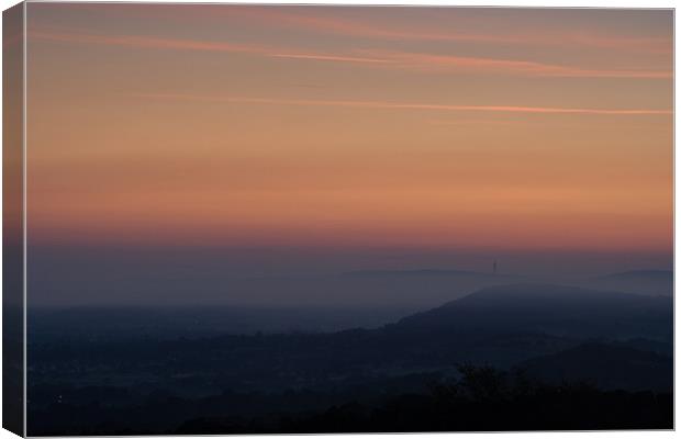 Dawns Glow over Croker Hill Canvas Print by Wayne Molyneux