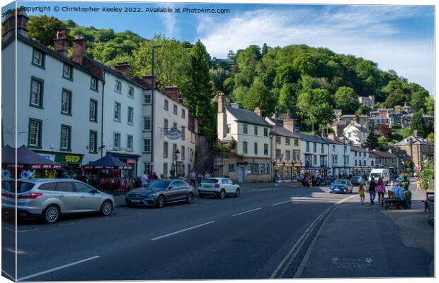 Matlock Bath Canvas Print by Christopher Keeley