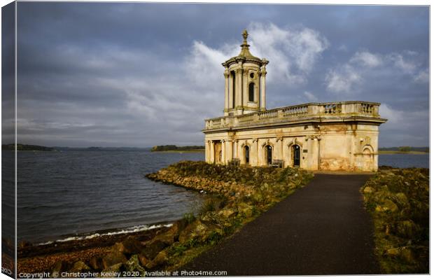 Normanton Church Canvas Print by Christopher Keeley