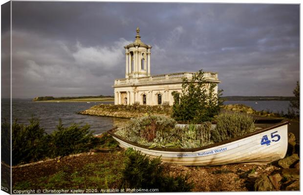 Normanton Church Canvas Print by Christopher Keeley