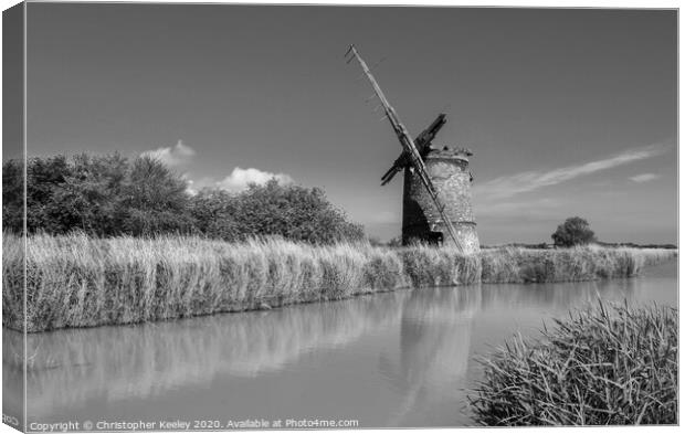 Brograve Mill Canvas Print by Christopher Keeley