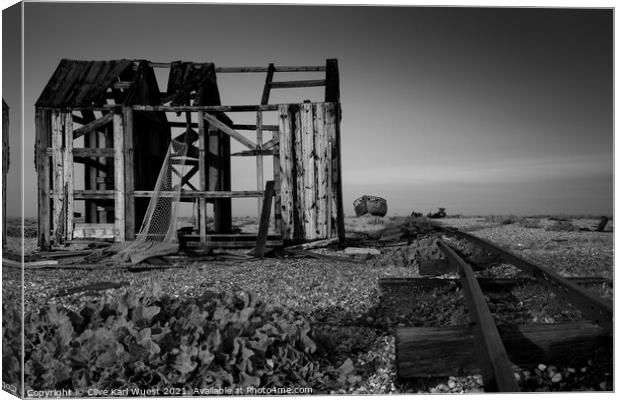 Dungeness   Canvas Print by Clive Karl Wuest